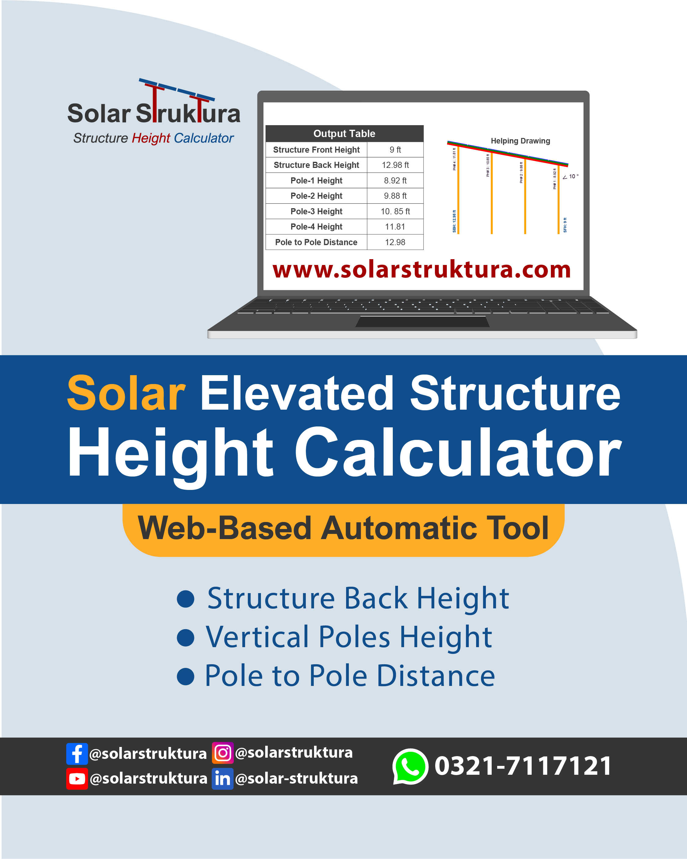 Solar Project Panel Height Solar Struktura